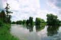 Sit by the peaceful river in Earl Rowe Provincial Park